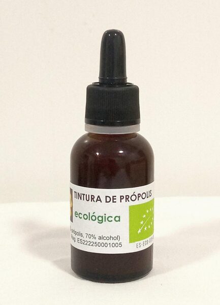 Tintura de própolis ecológica 30 ml.